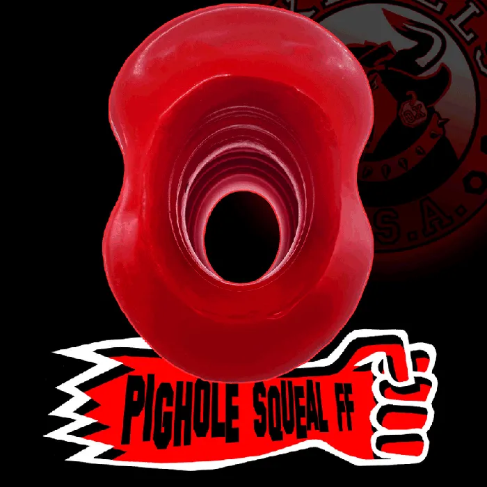 OXBALLS Anal Oxballs Pighole Squeal FF Hollow Plug Red