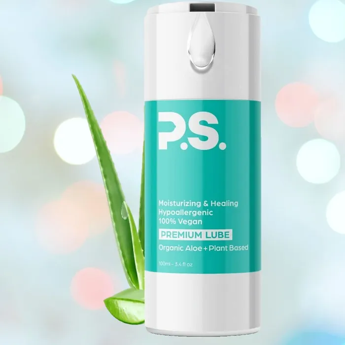 PS Condoms Vibrators PS Organic Aloe Plant Based Lube