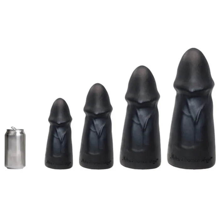 Platinum Silicone Series Anal Platinum Liquid Silicone Stretcher Master 14 Inch Black