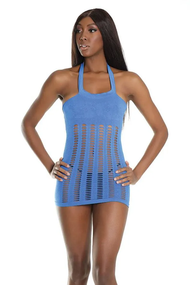 Vibrators Coquette Coquette 2607 Stretch Dress Blue OS