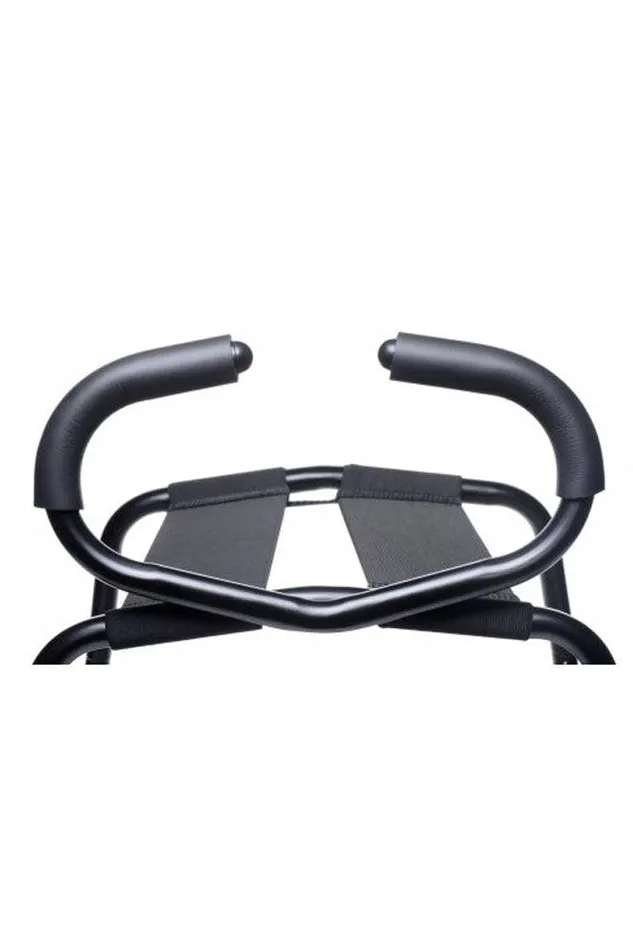 XR Brands Anal XR Brands Lovebotz Bangin Bench EZ Ride Sex Stool With Handles BlackRed